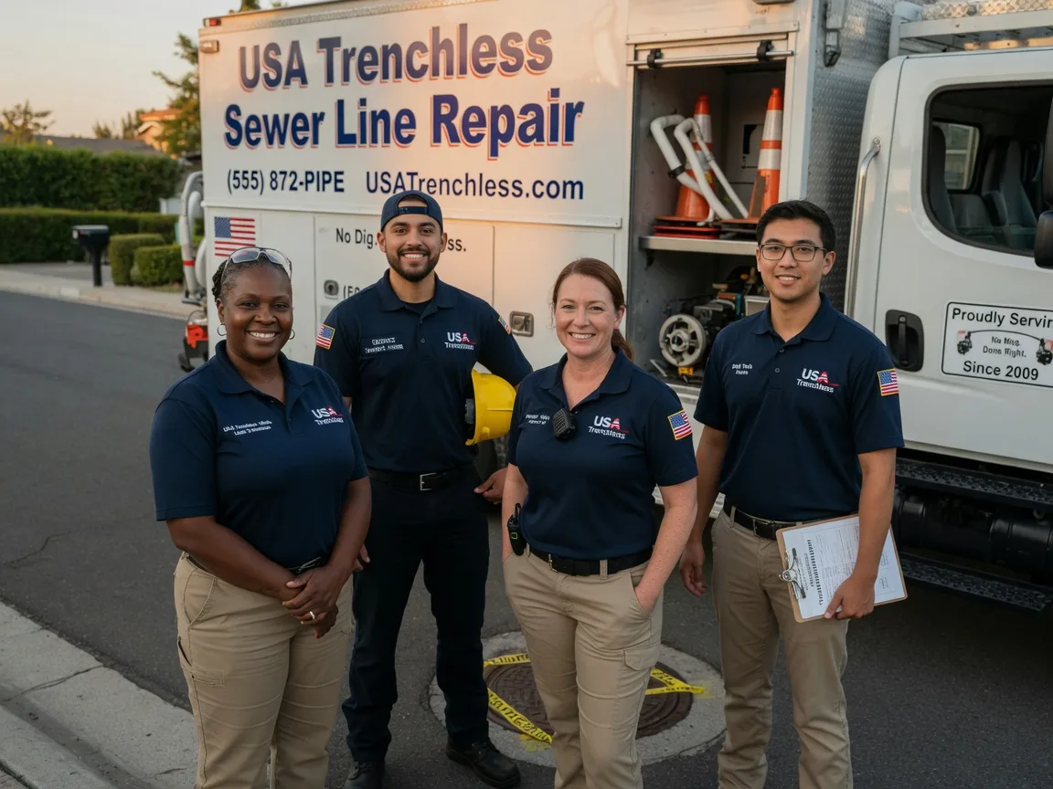 Sewer Line Repair company in Crowder, OK